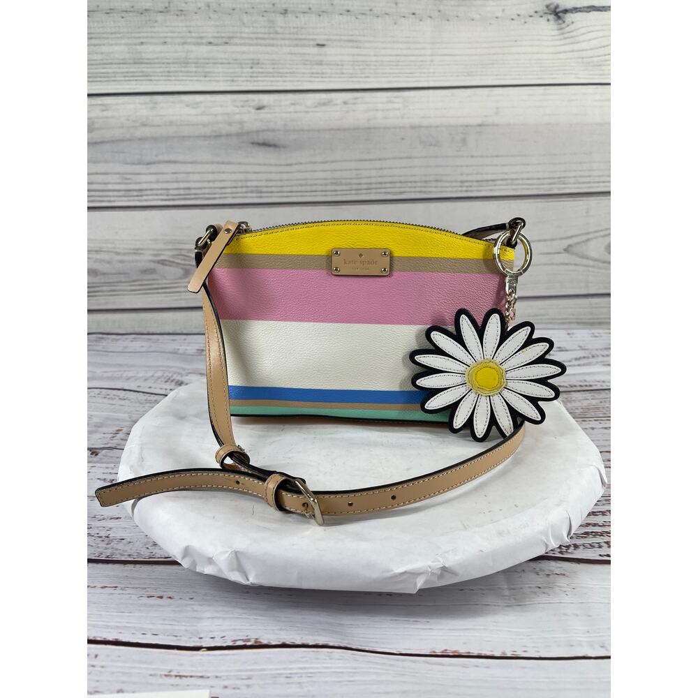 Kate Spade Crossbody Bag and Daisy Purse Charm